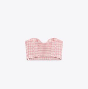 Zara Pink Crop Top
