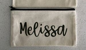 Custom Name Pouches ( Hand-painted )