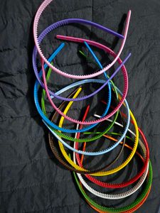 Colorful Headband (Combo of 12)