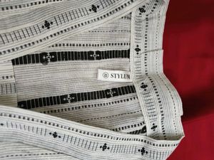 Woven cotton blend Co-ord set