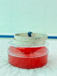pure silver bangles (wt:25.100gm)✔️