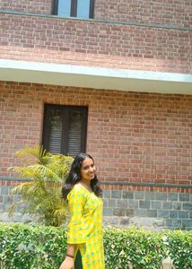 Yellow Printed Kurta