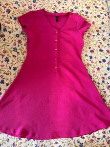 Rosy pink Dress