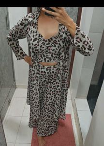 Tiger Print 3 Piece Co-ord Set
