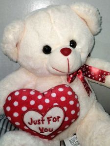 Adorable Teddy Bear with Heart