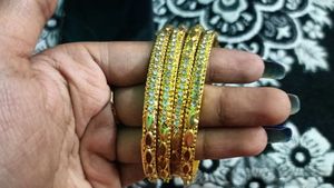 Golden Bangle Set