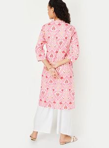 Women Printed Straight Kurta