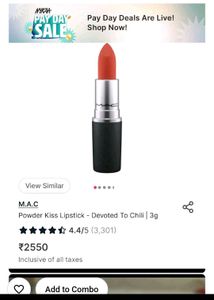 MAC Powder Kiss Lipstick