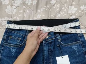 Blue Distressed Jeans