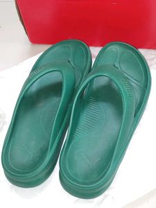 Puma Green Flip Flops Slippers