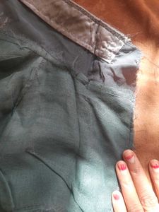 Elegant Grey &amp; Gold Saree