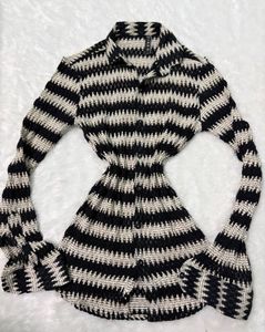 Striped crochet Shirt 🤪
