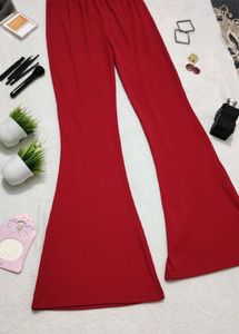 Bootcut Crop Top Coord Set