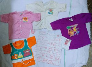 Cute Baby T-Shirt Bundle( set of 7 & 1 pant ,1