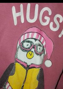 Cute Penguin Graphic T-Shirt