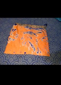Women Tie And Die Dupata With Gotta Patti Lace