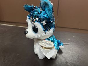 TY - Dog Blue Soft Toy