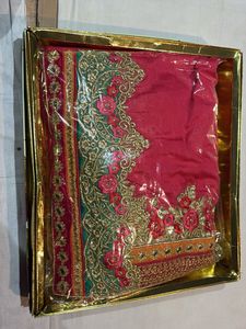 Elegant Embroidered Saree