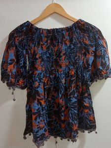 Multi Printed Stretchable Top Women