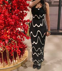 Stylish Black & White Dress