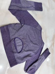 Purple Ombre Activewear Set