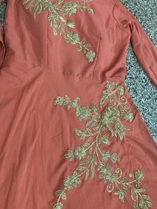 New Coral Gown For Grabs
