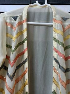 Women&#39;s ethinic Embroidery Vest &amp; Kurta