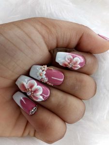 3D Flower presson nail set