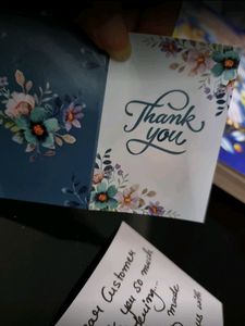 Thank You Blank Note Cards &amp; Visiting Card