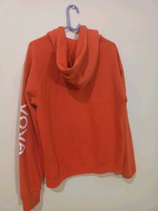 Orange Hoodie