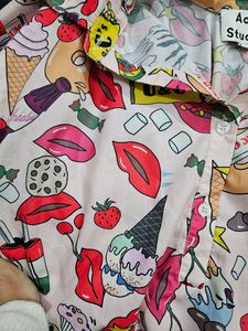 Acne Studios Print Button-Down