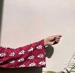 Ethnic Top with Floral Print (X)