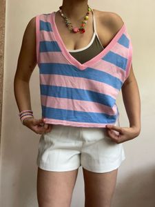 Cute Striped Tank Top