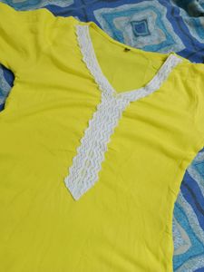 Pakistani Yellow Kurti