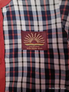 Kendriya Vidyalaya Uniform  Shirt+skirt(10-12 Age)