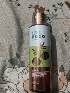 Just Herbs Brightening Face Wash