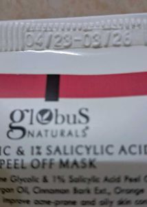Globus Naturals PEEL OFF MASK 100ml.