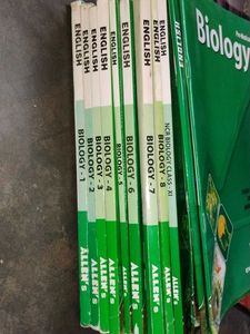 Allen NEET Biology Books (12 Book)
