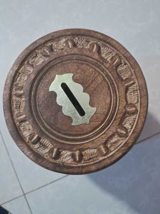 Wooden Coin Bank