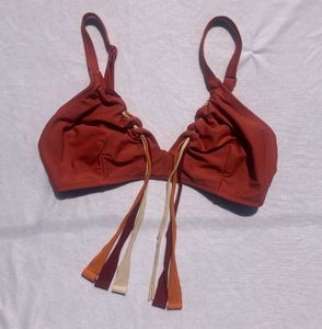 Rust Bralette Top