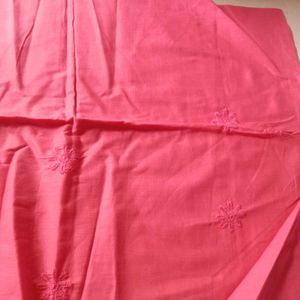 Pink Embroidered Kurta Set