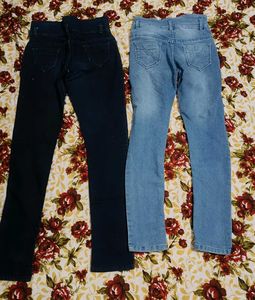 Girls Black Blue Jeans 👖