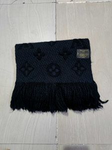 Louis Vuitton Designer Black Scarf