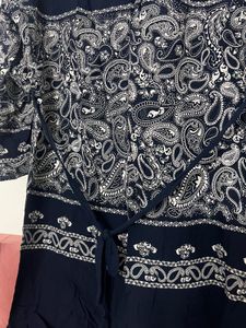 Paisley Print Tunic Top