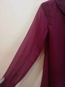 Maroon Top