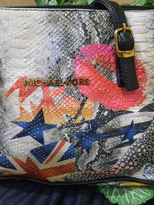Michael Kors Graphic Print Tote Bag