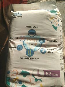 Baby Diaper L Size 10 Pice Only 530 Coin