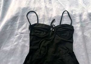 Brand New ( Urbanic) Black bustier mini dress