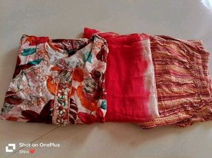 Kurta Set With Pant And Dupatta