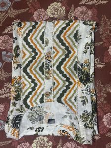 Floral Print Kurta